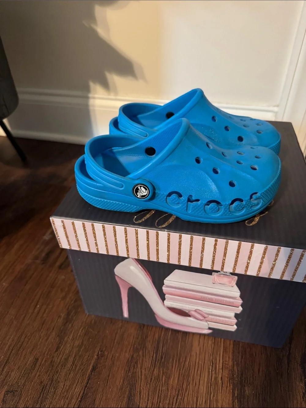 CROCS Kid’s  Bright Blue Classic Clogs